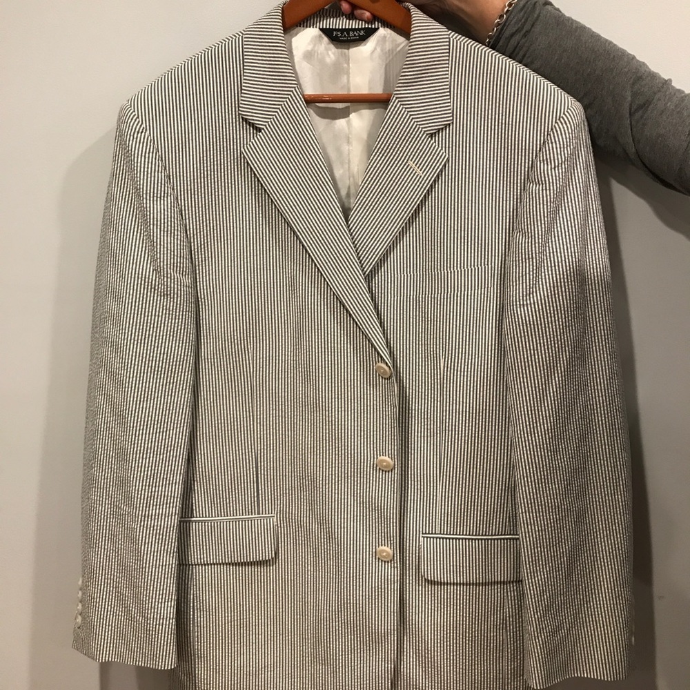 Mens summer suit jacket